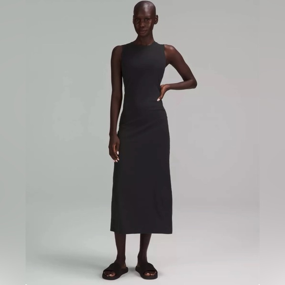 Lululemon all align ribbed midi dress - Picture 1 of 6